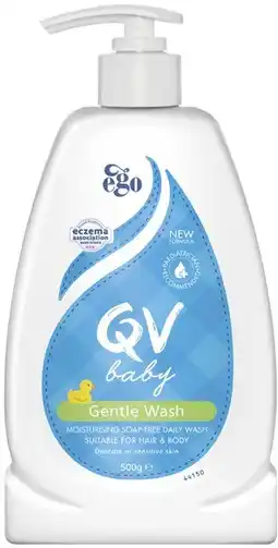 Coles QV Baby Gentle Wash 500g offer
