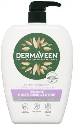 Coles Dermaveen Extra Hydration Moisturising Lotion offer