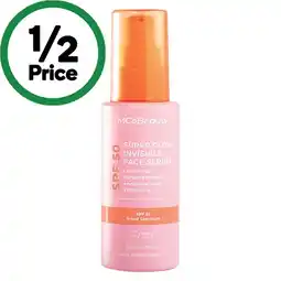 Woolworths MCoBeauty Super Glow Invisible Face Serum SPF50+ 50mlΔ offer