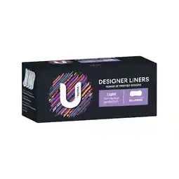 Woolworths U by Kotex Liners Pk 30 offer