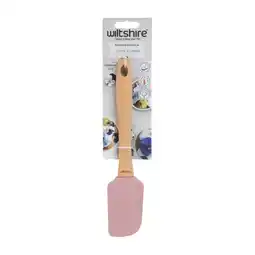 Woolworths Wiltshire Silicone Spatula with Wood Handle offer