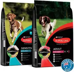 Coles Supercoat Dry Dog Food 2.6kg-2.8kg offer