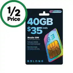Woolworths Belong $35 Starter Pack€ offer