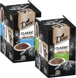 Coles Dine Daily Cat Food 7x85g offer