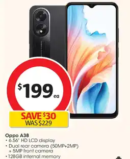 Coles Oppo A38 offer