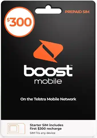 Coles Boost SIM Pack offer