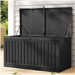 Woolworths 270L Gardeon Outdoor Lockable Storage Box offer