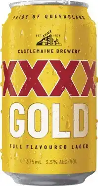 Coles XXXX Gold Block Cans 30x375mL offer