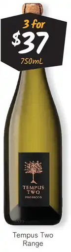 Cellarbrations Tempus Two Range offer
