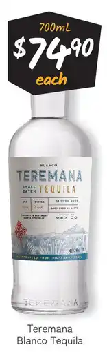 Cellarbrations Teremana Blanco Tequila offer