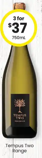 The Bottle O Tempus Two Range offer