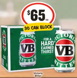 IGA Liquor Victoria Bitter offer