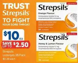 Foodland Strepsils Lozenges offer