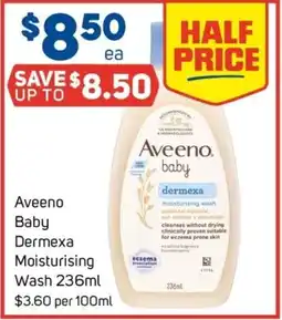 Foodland Aveeno Baby Dermexa Moisturising Wash offer