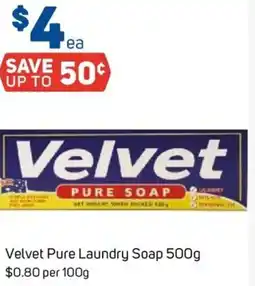Foodland Velvet Pure Laundry Soap offer