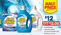 Foodland Cold Powder Laundry Liquid offer