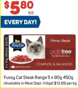 Foodland Fussy Cat Steak Range offer