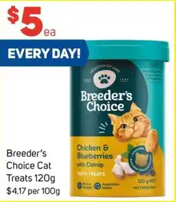 Foodland Breeder's Choice Cat Treats offer