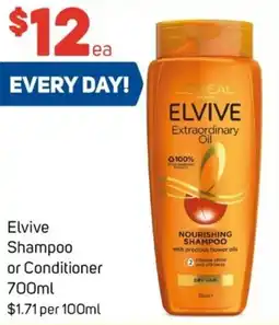 Foodland Elvive Shampoo or Conditioner offer