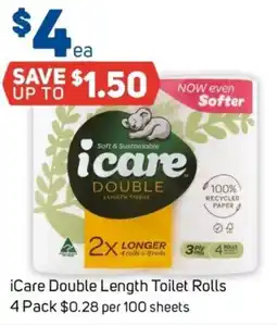 Foodland iCare Double Length Toilet Rolls offer