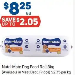 Foodland Nutri-Mate Dog Food Roll offer