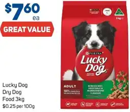 Foodland Purina Lucky Dog Dry Dog Food offer