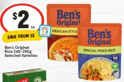 IGA Ben's Original Rice Selected Varieties offer