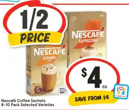 IGA Nescafé Coffee Sachets Selected Varieties offer