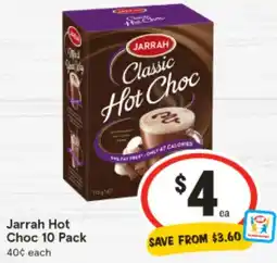 IGA Jarrah Hot Choc offer