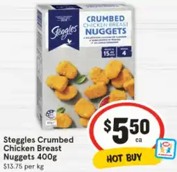 IGA Steggles Crumbed Chicken Breast Nuggets offer