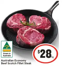 IGA Australian Economy Beef Scotch Fillet Steak offer