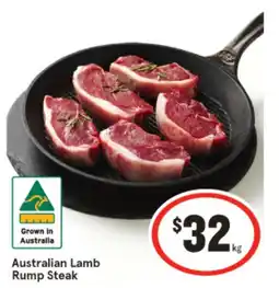 IGA Australian Lamb Rump Steak offer