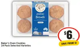 IGA Baker's Oven Cookies Selected Varieties offer