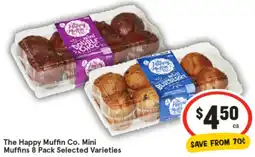 IGA The Happy Muffin Co. Mini Muffins Selected Varieties offer
