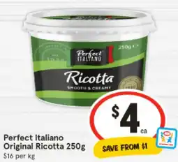 IGA Perfect Italiano Original Ricotta offer