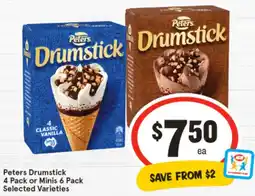 IGA Peters Drumstick Selected Varieties offer