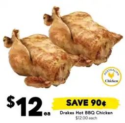 Drakes Drakes Hot BBQ Chicken offer