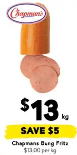 Drakes Chapmans Bung Fritz offer