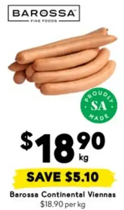 Drakes Barossa Continental Viennas offer