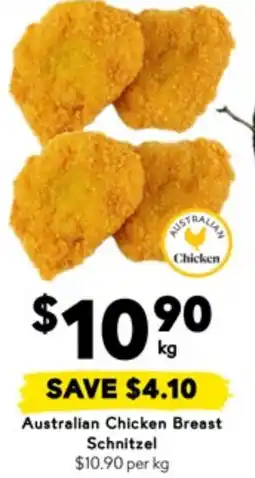 Drakes Australian Chicken Breast Schnitzel offer