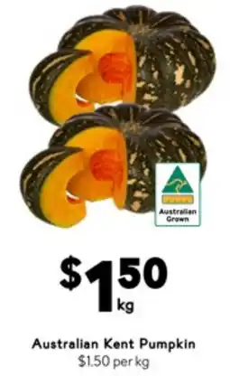 Drakes Australian Kent Pumpkin offer