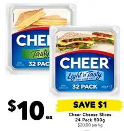 Drakes Cheer Cheese Slices offer