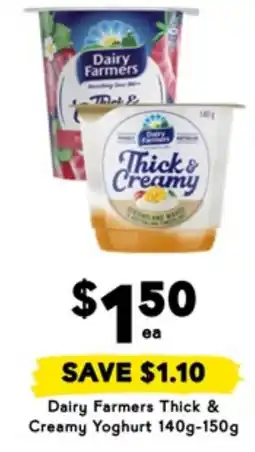 Drakes Dairy Farmers Thick & Creamy Yoghurt offer
