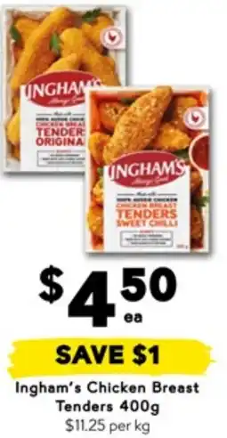 Drakes Ingham's Chicken Breast Tenders offer