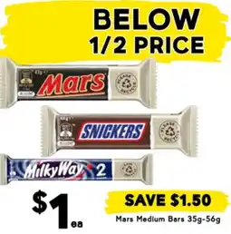 Drakes Mars Medium Bars offer