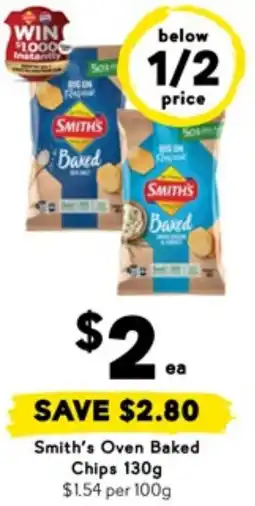 Drakes Smith's Oven Baked Chips offer
