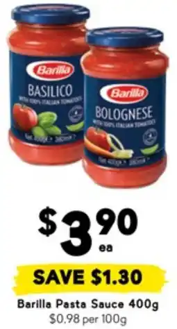 Drakes Barilla Pasta Sauce offer