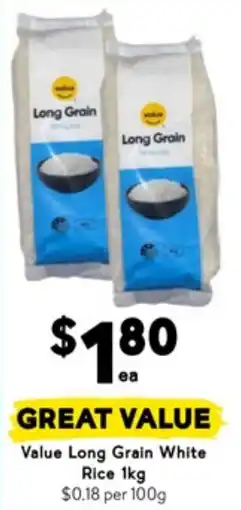 Drakes Value Long Grain White Rice offer