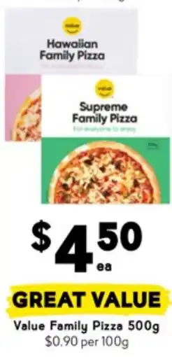 Drakes Value Family Pizza offer