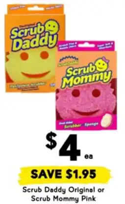 Drakes Scrub Daddy Original or Scrub Mommy Pink offer